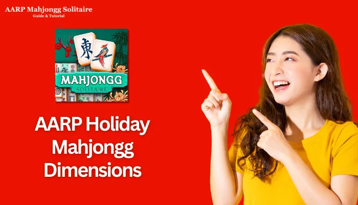 AARP Holiday Mahjongg Dimensions